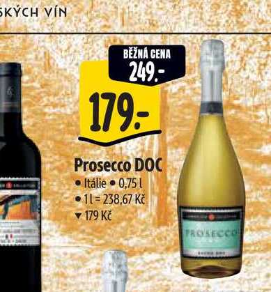 Prosecco DOC Itálie 0,75 l
