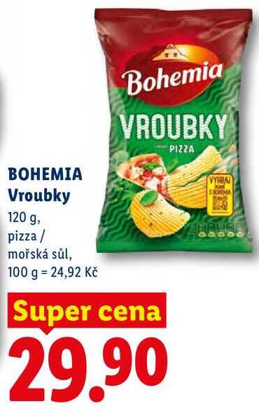 BOHEMIA Vroubky, 120 g