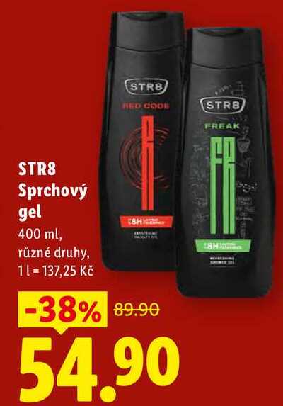 STR8 Sprchový gel, 400 ml