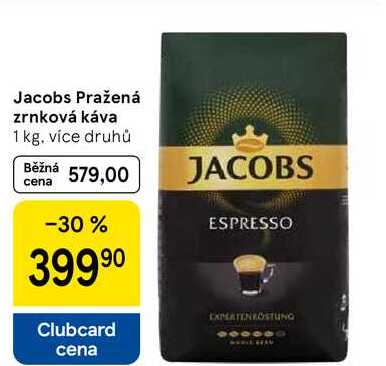 Jacobs Pražená zrnková káva, 1 kg 