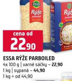 ESSA RÝŽE PARBOILED 4x 100 g varné sáčky 