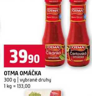 OTMA OMÁČKA 300 g vybrané druhy 