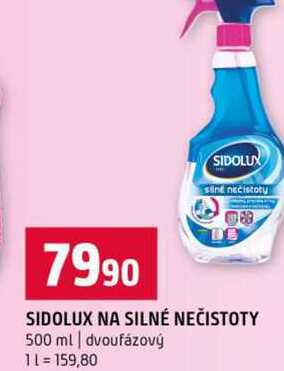 SIDOLUX NA SILNÉ NEČISTOTY 500 ml dvoufázový