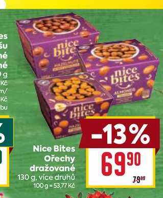Nice Bites Ořechy dražované 130 g