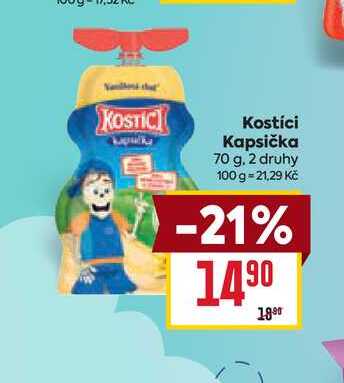Kostíci Kapsička 70 g