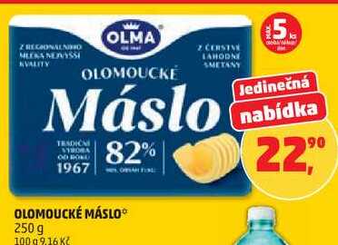 Olma OLOMOUCKÉ MÁSLO, 250 g