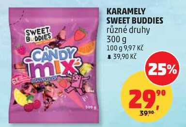 KARAMELY SWEET BUDDIES různé druhy, 300 g 