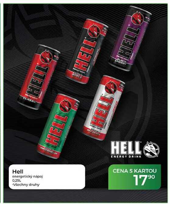 Hell energetický nápoj 0,25L 