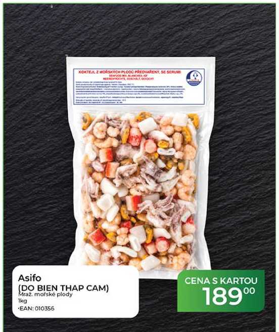 Asifo (DO BIEN THAP CAM) Mraz. mořské plody 1kg