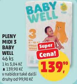 PLENY MIDI 3 BABY WELL, 46 ks