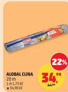 CLINA alobal, 20 m