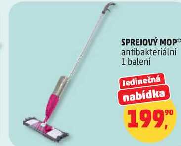 SPREJOVÝ MOP antibakteriální, 1 balení