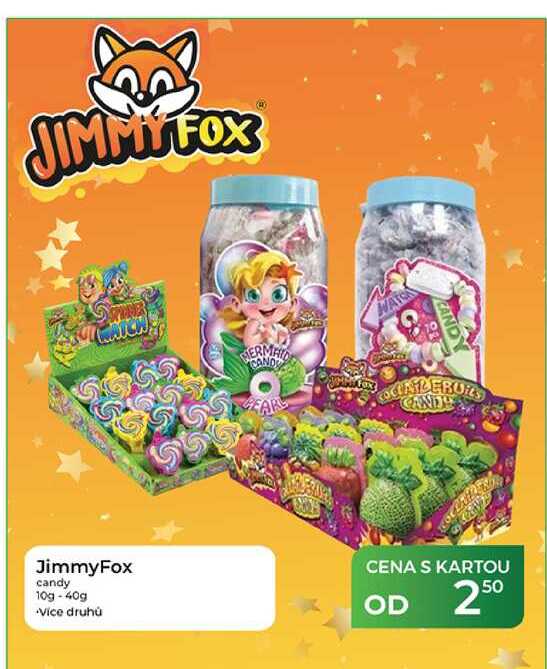 JimmyFox candy 10g-40g