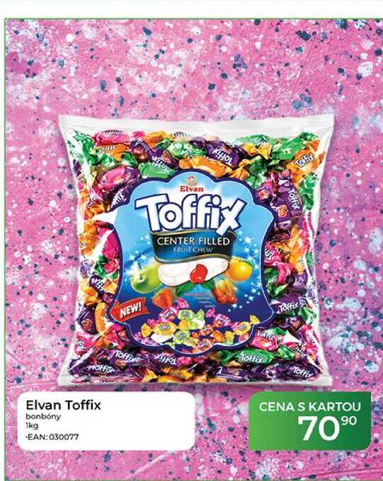 Elvan Toffix bonbóny 1kg