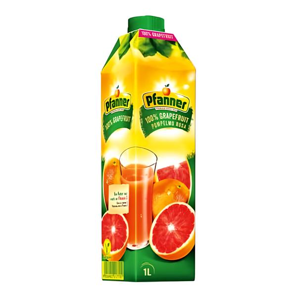 Pfanner 100% šťáva z růžového grapefruitu