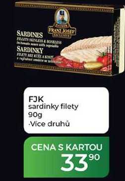 FJK sardinky filety 90g 