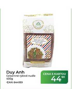 Duy Anh Celozrnné rýžové nudle 400g  