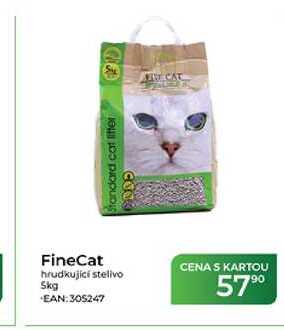 FineCat hrudkující stelivo 5kg  