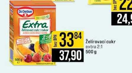 Želírovací cukr extra 2:1 500 g