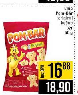 Chio Pom-Bär original kečup syr 50 g 