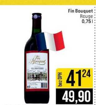 Fin Bouquet Rouge 0,75l