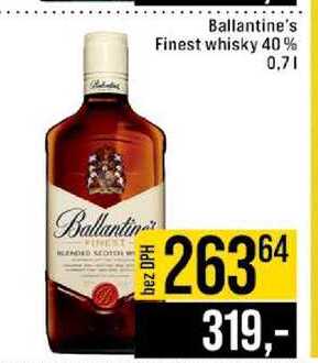 Ballantine's Finest whisky 40% 0,7l