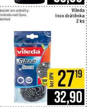 Vileda Inox drátěnka 2 ks
