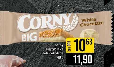 Corny Big tyčinka bílá čokoláda 40 g