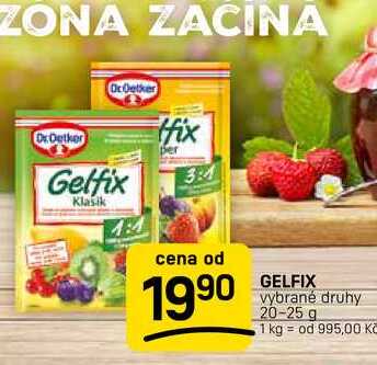 GELFIX vybrané druhy 20-25 g