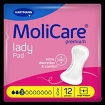 MoliCare Lady Pad inkontinenční vložky 3 kapky