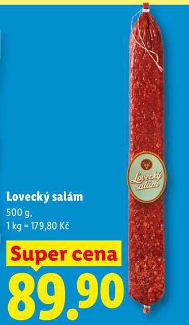 Lovecký salám, 500 g