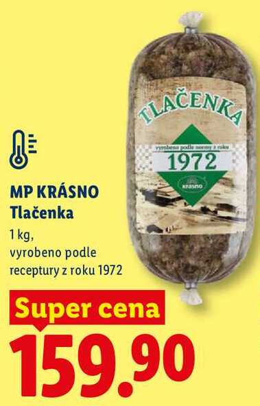 MP KRÁSNO Tlačenka, 1 kg