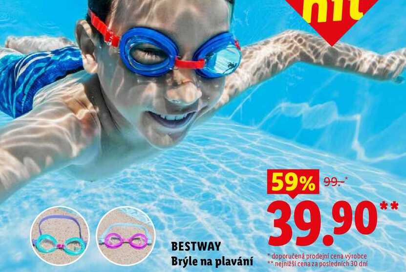 BESTWAY Brýle na plavání  