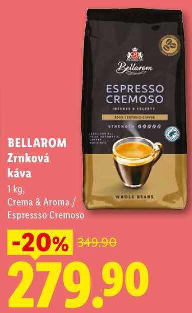BELLAROM Zrnková káva, 1 kg