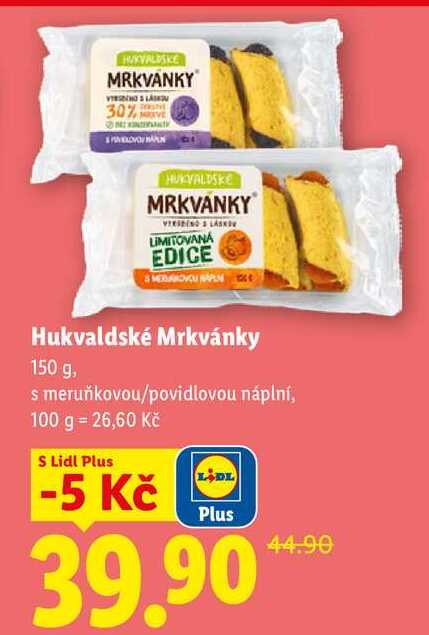 Hukvaldské Mrkvánky, 150 g