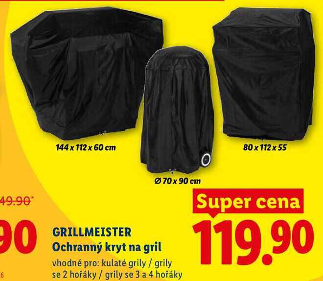 GRILLMEISTER Ochranný kryt na gril
