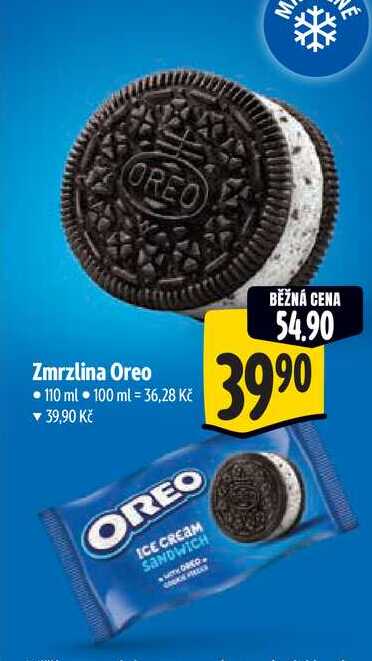 Zmrzlina Oreo, 110 ml 