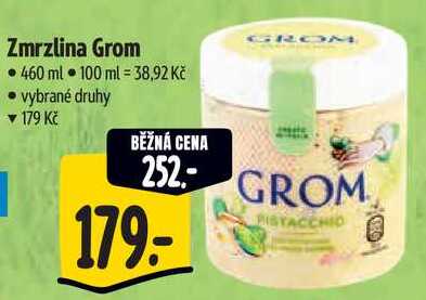 Zmrzlina Grom, 460 ml