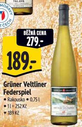 Grüner Veltliner Federspiel, 0,75 l