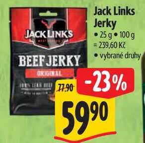 Jack Links Jerky, 25 g
