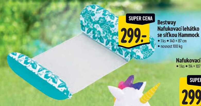 Bestway Nafukovací lehátko se síťkou Hammock