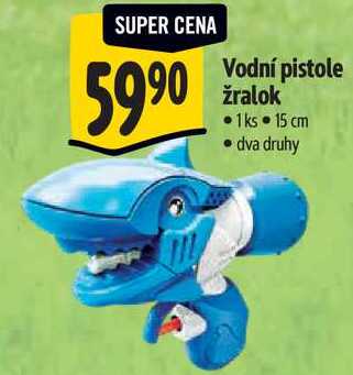 Vodní pistole žralok