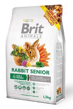Brit Animals rabbit senior complete 1,5kg