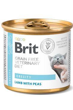 Brit Vd Cat Gf Konzerva Obesity 200g