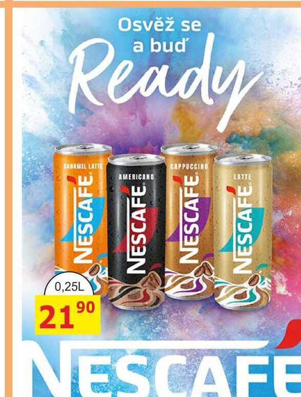 NESCAFE 0,25L ledová káva