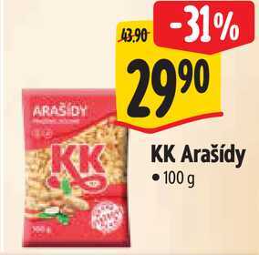 KK Arašídy, 100 g