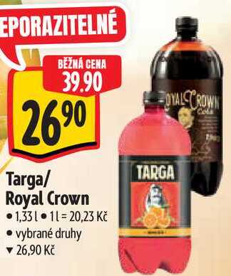 Targa/ Royal Crown, 1,331
