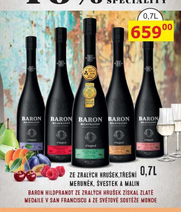 BARON HILDPEANDT PÁLENKY 0,7L