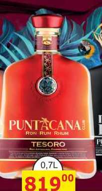 Puntacana Club Tesoro 0,7l 38%