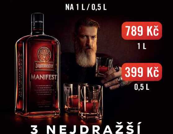 Jagermeister MANIFEST 1L 